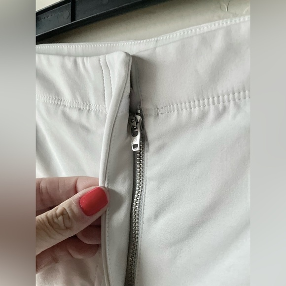 Helmut Lang White Slit Hem Trousers | 6 - Picture 5 of 9